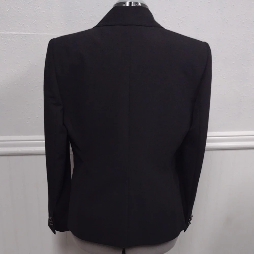 Anne Klein Black Women's Suit Jacket - Picture 7 of 16